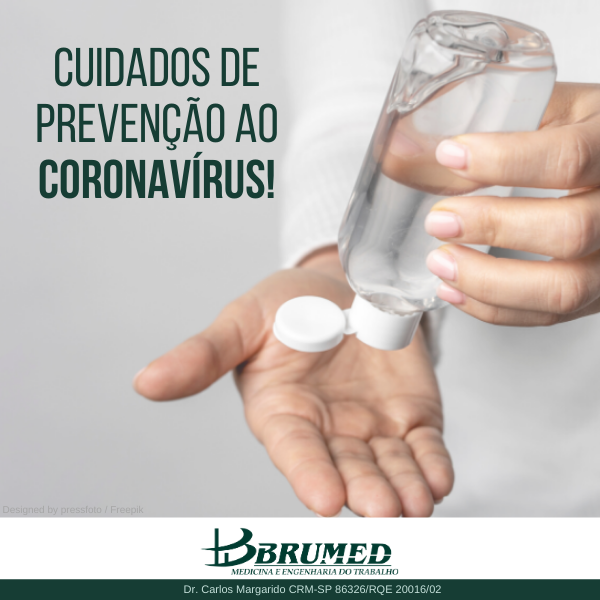 cuidados de prevenção ao coronavírus | Brumed